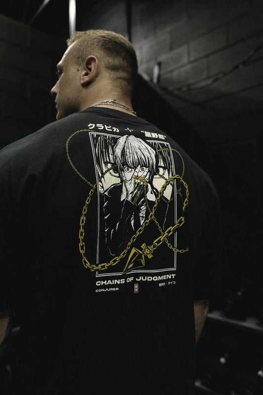 Kurapika JUDGEMENT (Back) - Oversized T-Shirt