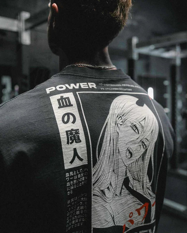 Power (BLOOD DEVIL) - Oversized T-Shirt