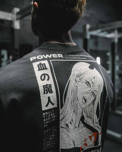 Power (BLOOD DEVIL) - Oversized T-Shirt