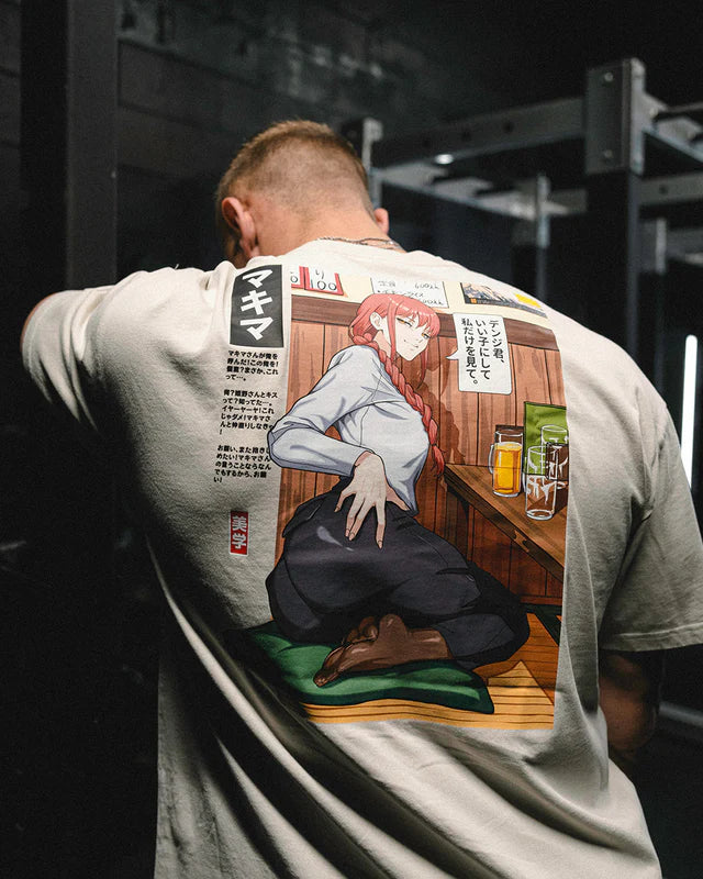 Makima (Drinks) - Oversized T-Shirt