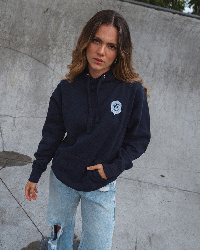 Nah I'd Win - (Embroidery on front) Hoodie