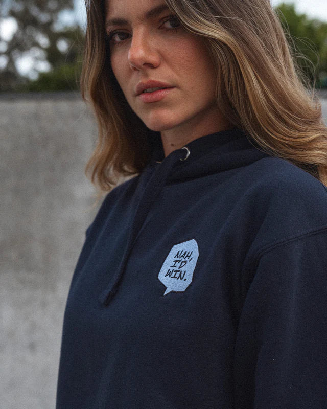Nah I'd Win - (Embroidery on front) Hoodie