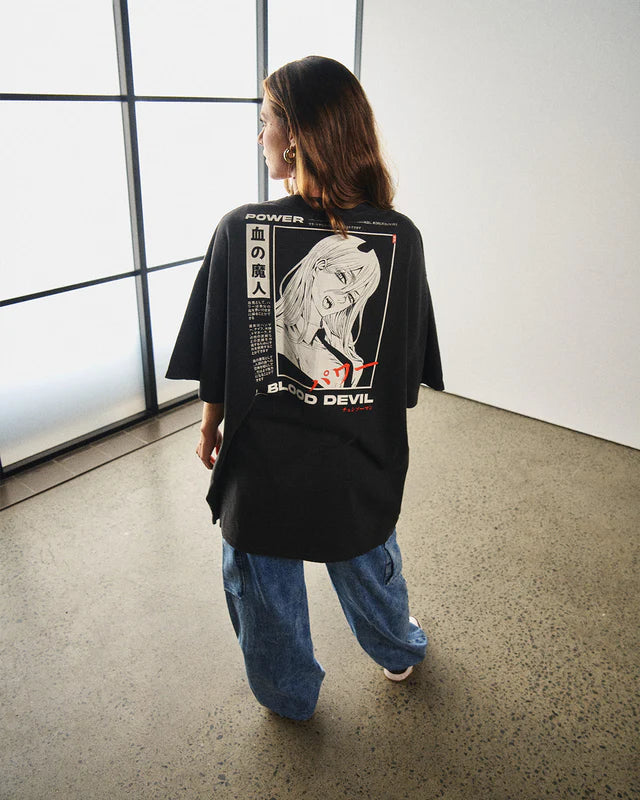 Power (BLOOD DEVIL) - Oversized T-Shirt