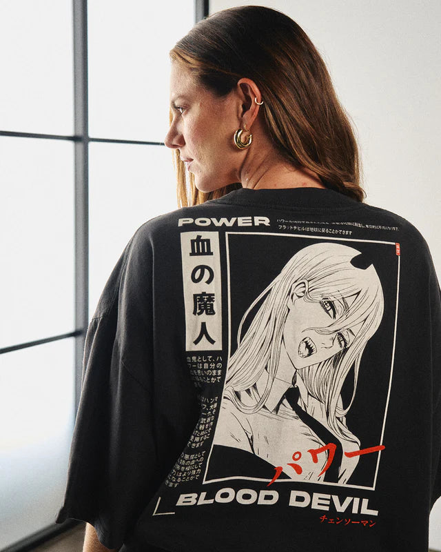Power (BLOOD DEVIL) - Oversized T-Shirt