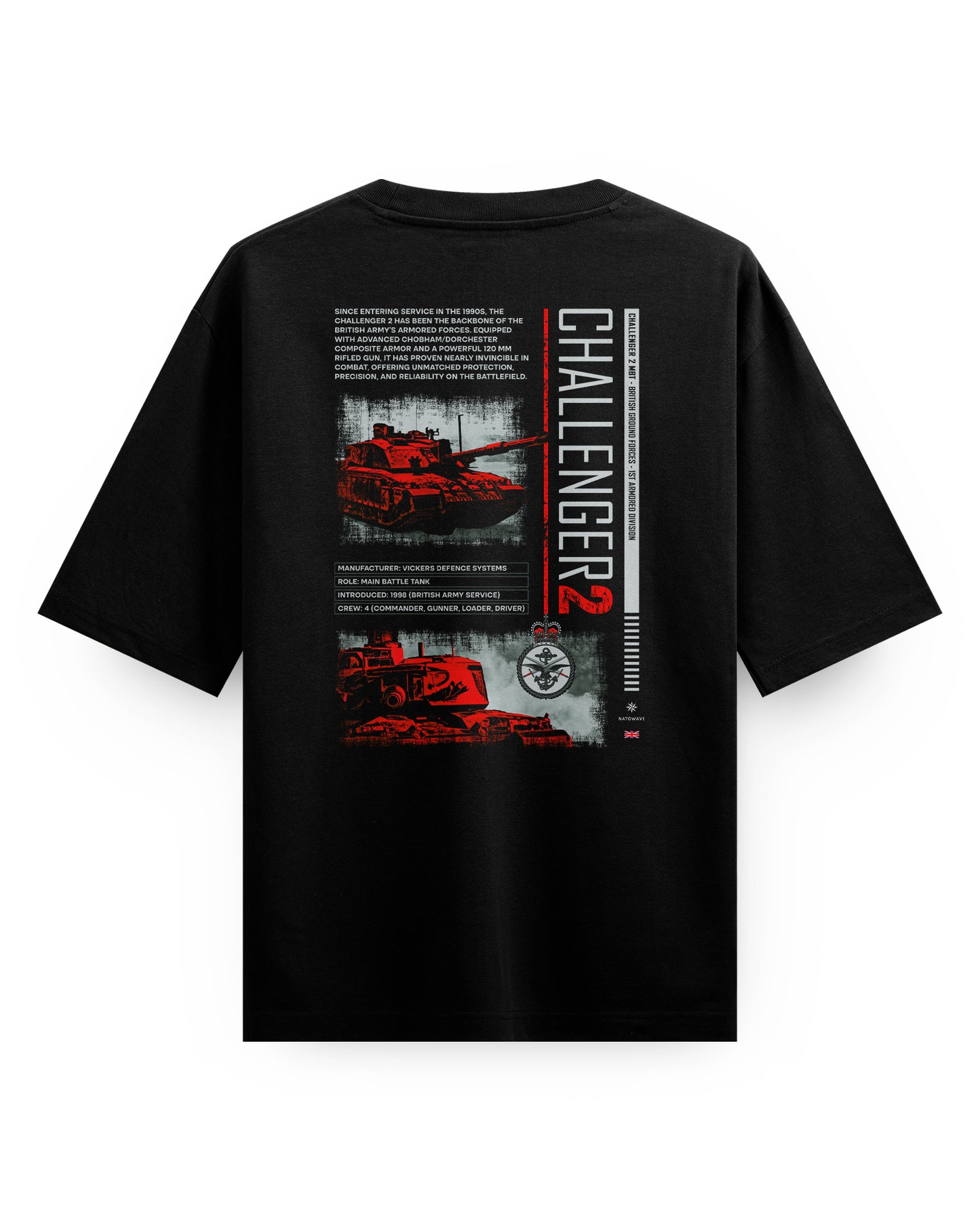 Challenger 2 - Oversized T-Shirt