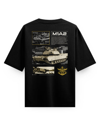 M1A2 Abrams (ADF) - Oversized T-Shirt