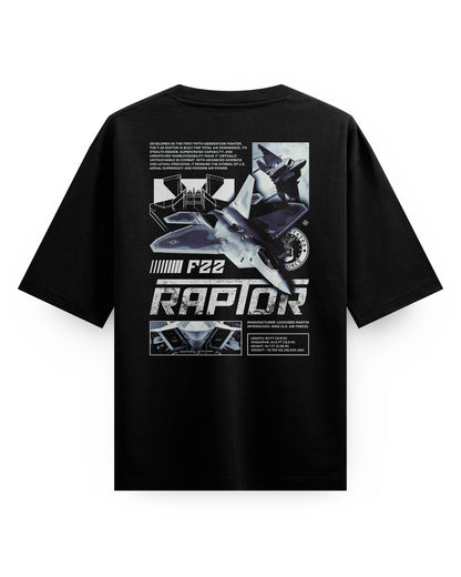 F22-Raptor - Oversized T-Shirt