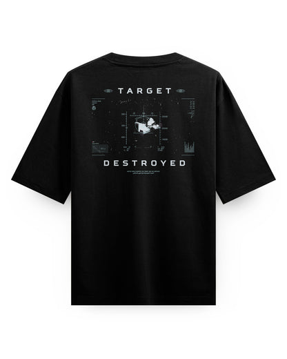 Target Destroyed (UAE Defense) - Oversized T-Shirt