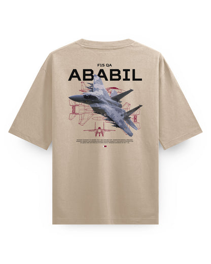F-15 Ababil (Qatar Air Force) - Oversized T-Shirt