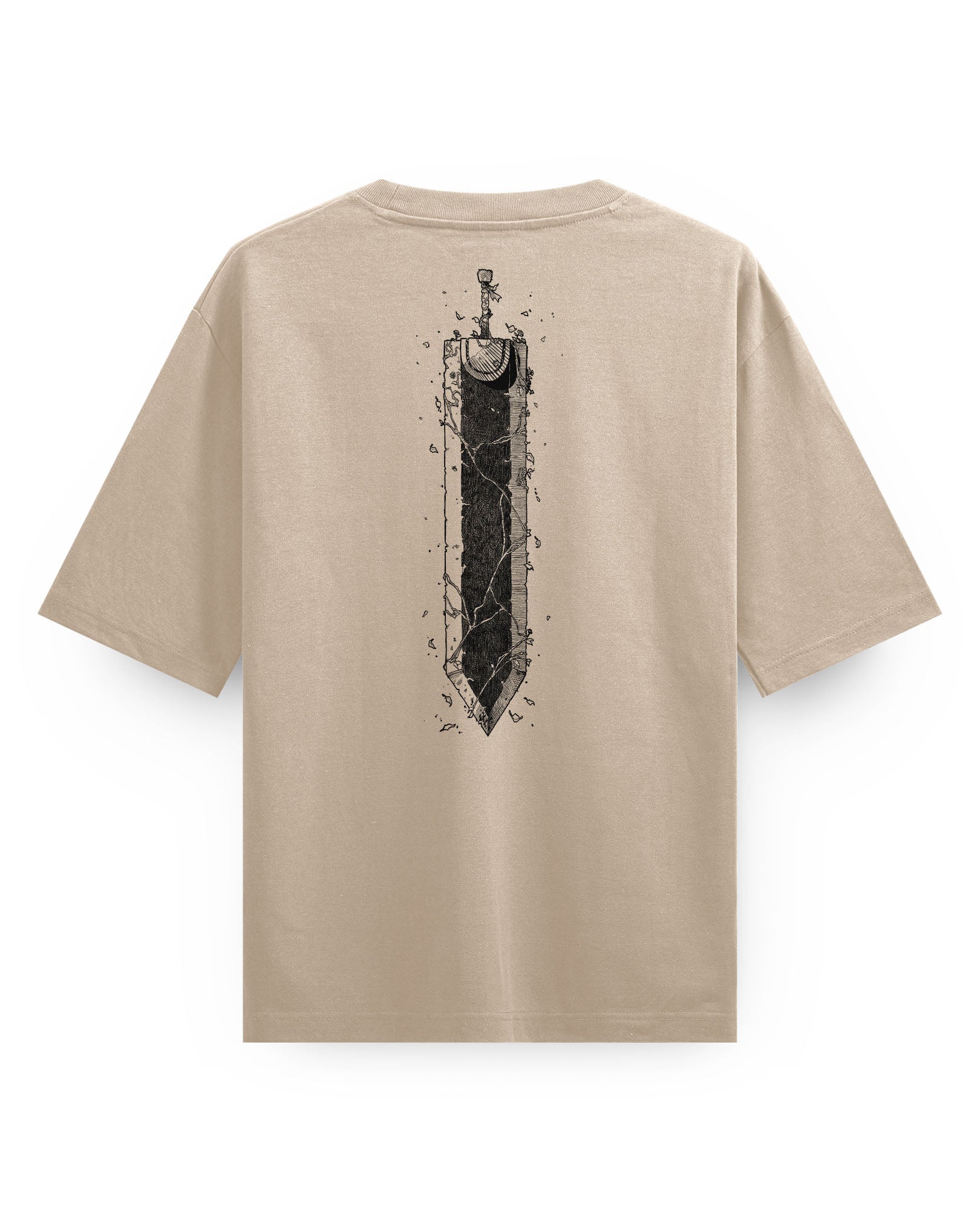 DRAGON SLAYER (back) - Oversize T-Shirt