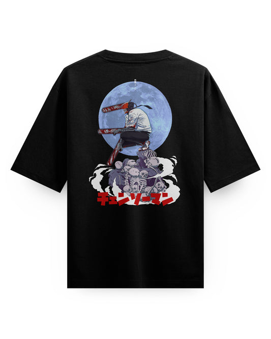 Denji Moonlight - Oversized T-Shirt