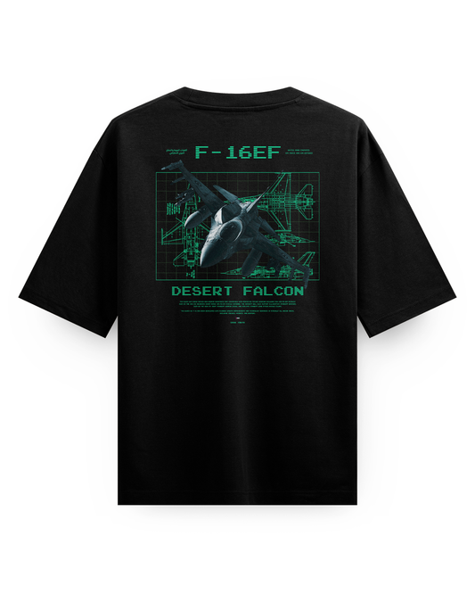 F-16 EF (UAE AIR FORCE) - Oversized T-Shirt