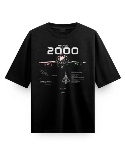 MIRAGE 2000D (UAE AIR FORCE) - Oversized T-Shirt