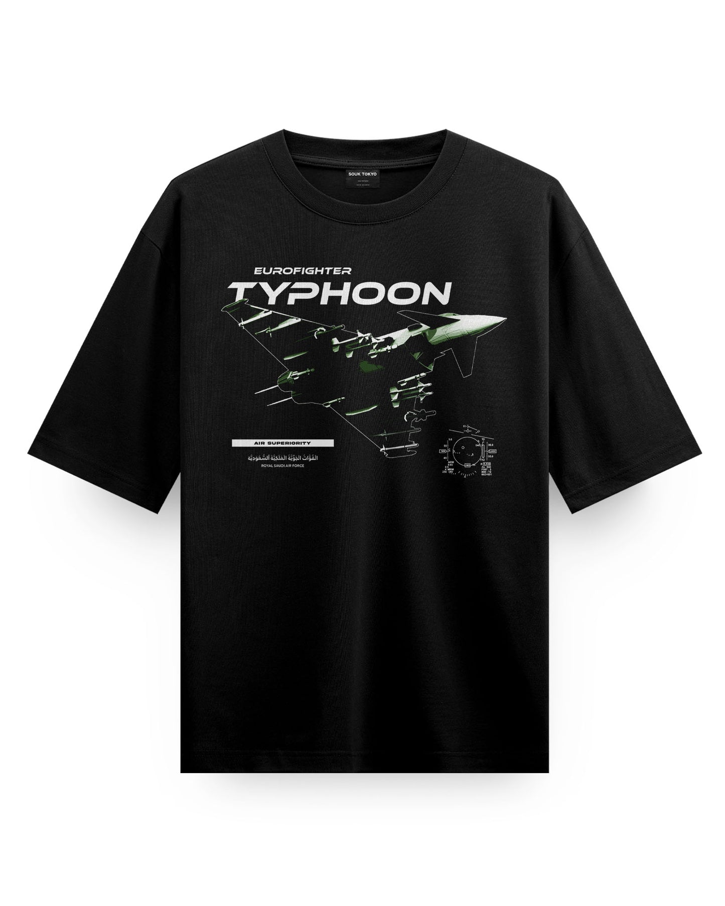 EUROFIGHTER TYPHOON (KSA Air Force) - Oversized T-Shirt