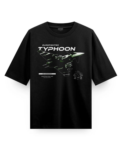 EUROFIGHTER TYPHOON (KSA Air Force) - Oversized T-Shirt