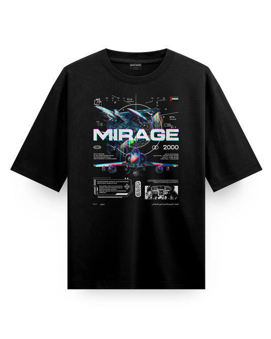 Mirage 2000-VHS-(UAE AIR FORCE) - Oversized T-Shirt