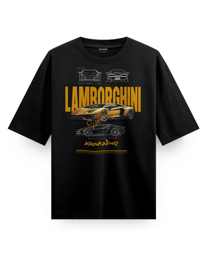 Lamborghini Aventador Oversized Heavy Tee
