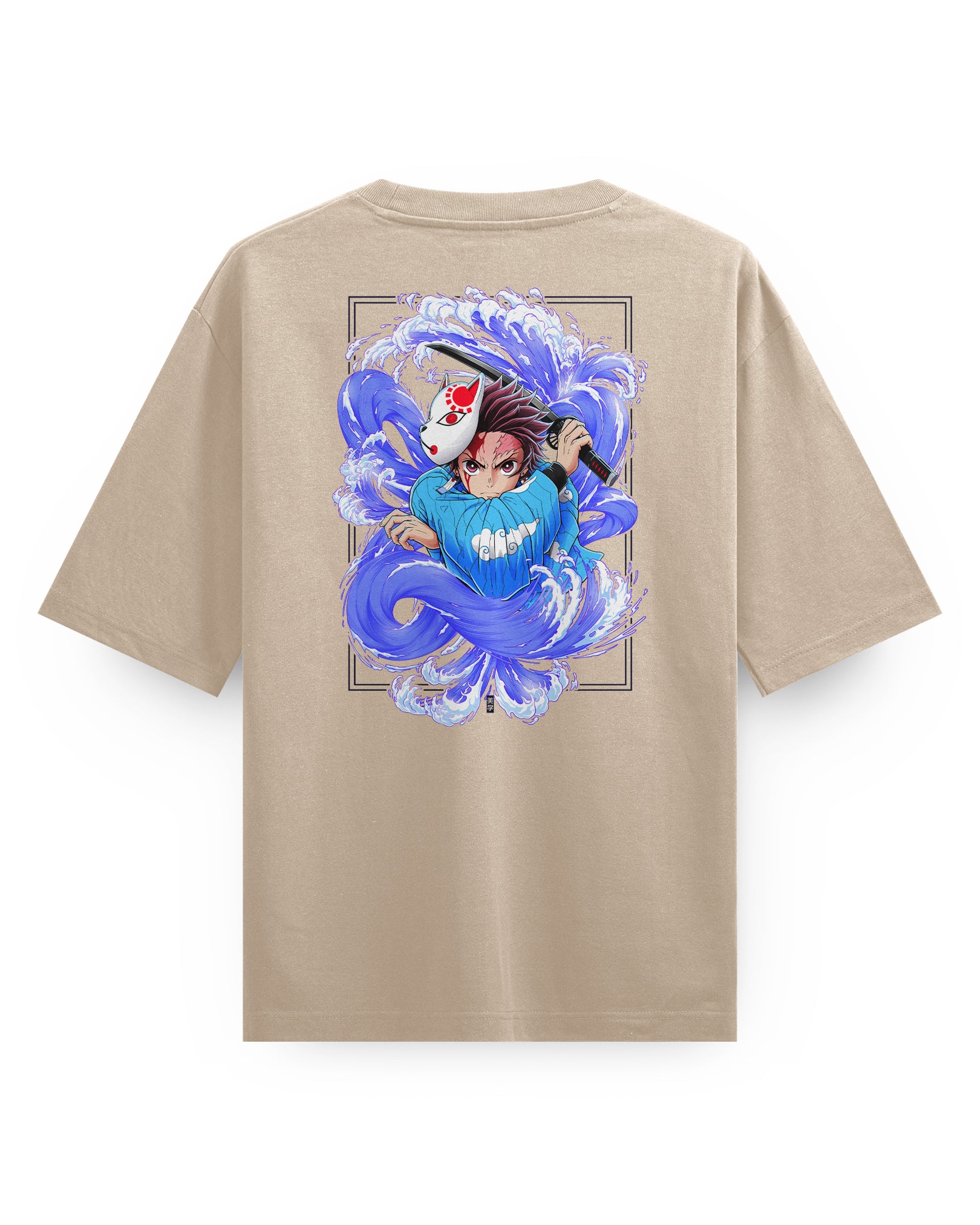 Tanjiro Water Breathing - Oversized T-Shirt