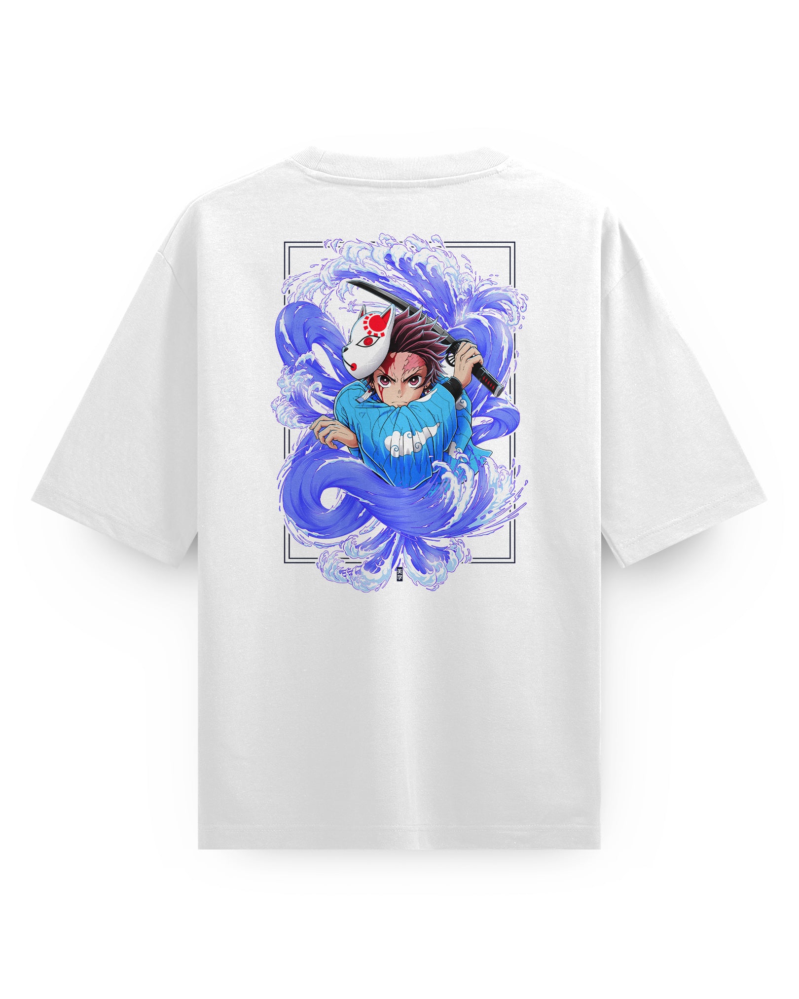 Tanjiro Water Breathing - Oversized T-Shirt