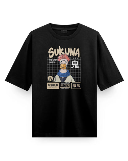 Sukuna Duck Oversized T-Shirt