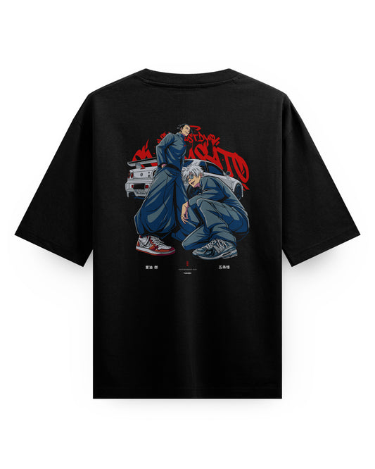 Gojo Geto Tuner - Oversized T-Shirt