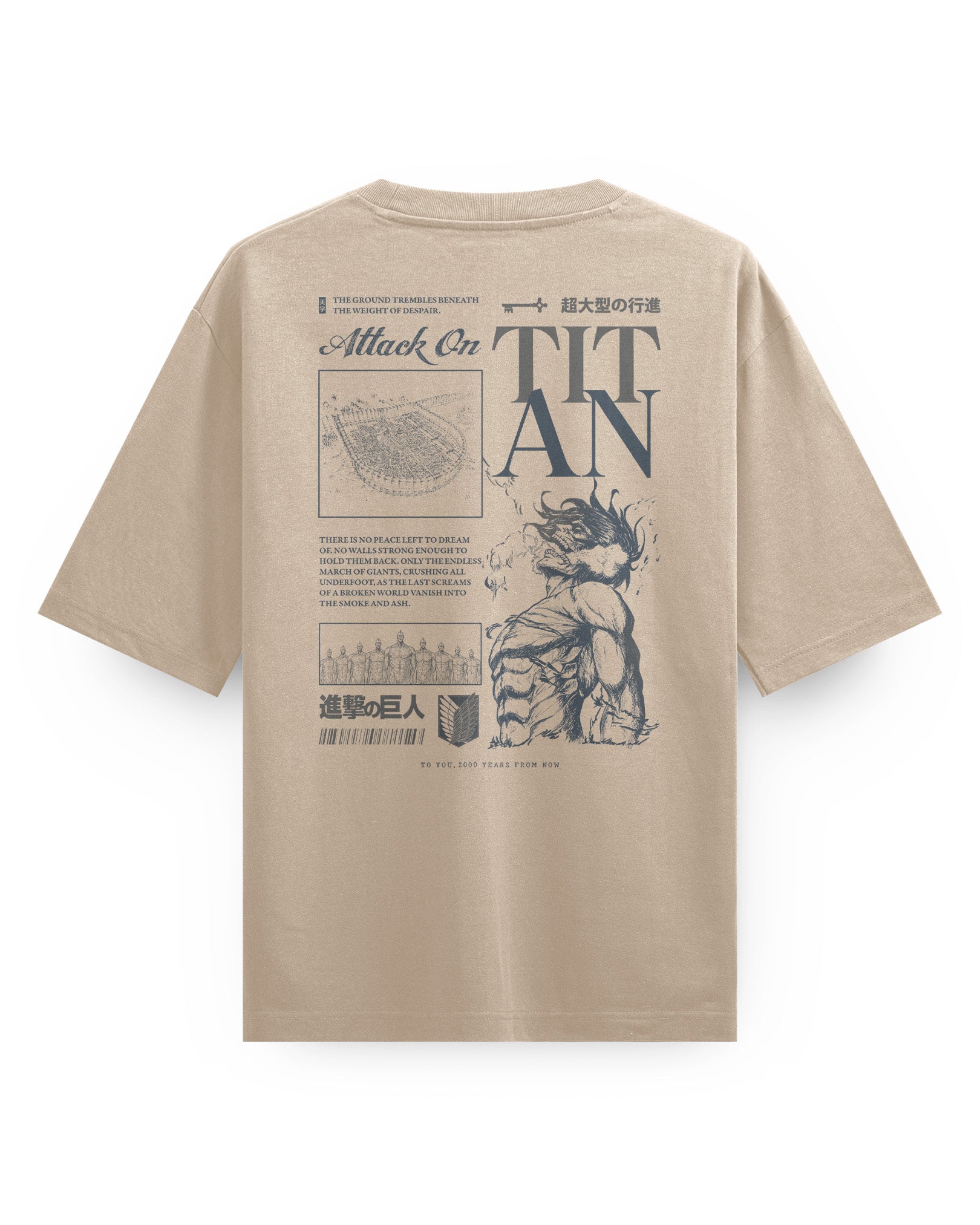 2000 Years - Oversized T-Shirt