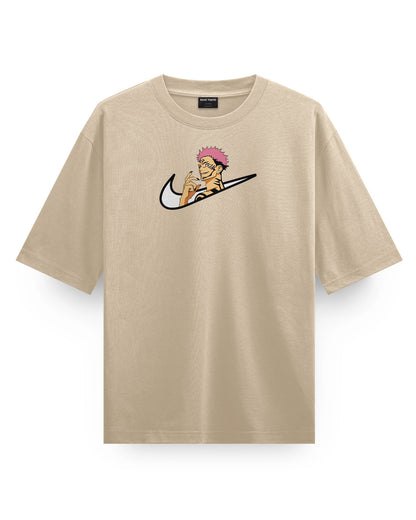 Sukuna Swoosh Oversized T-Shirt