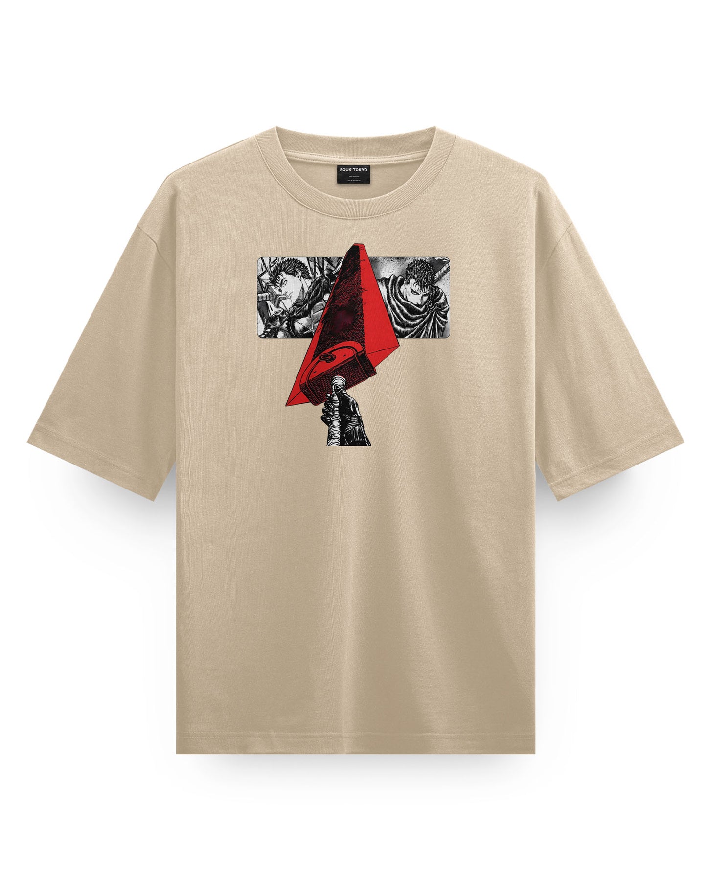 Berserk Red Oversized T-Shirt