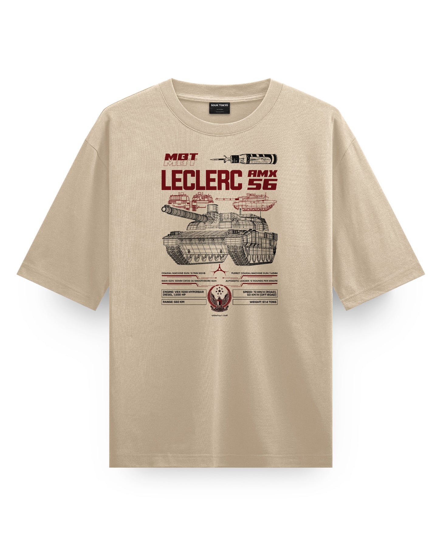 Leclerc UAE - Oversized T-Shirt