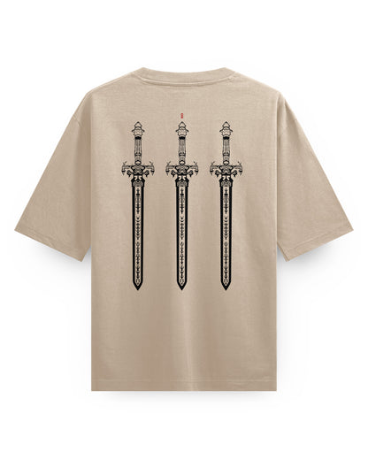 Night & Flame - Oversized T-Shirt