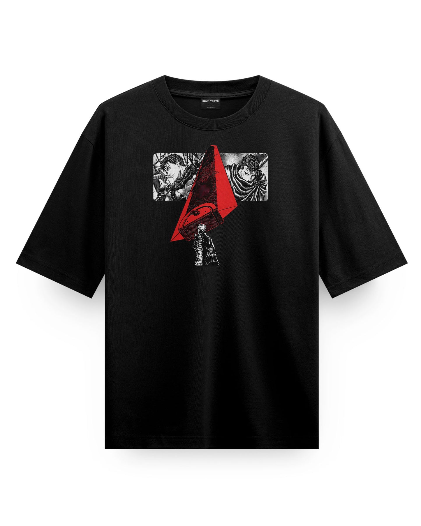 Berserk Red Oversized T-Shirt