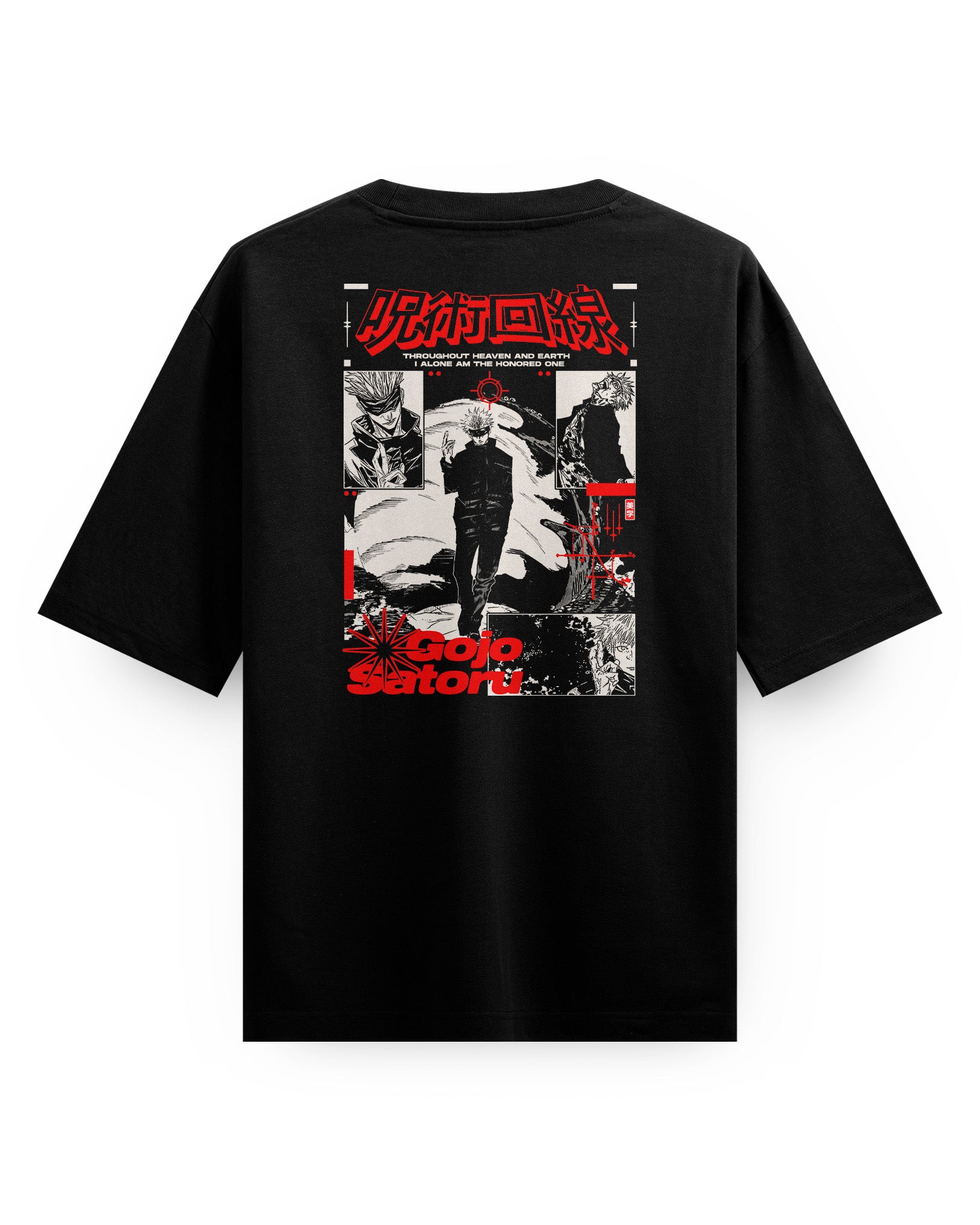 Gojo HONORED (Back) Oversize T-Shirt