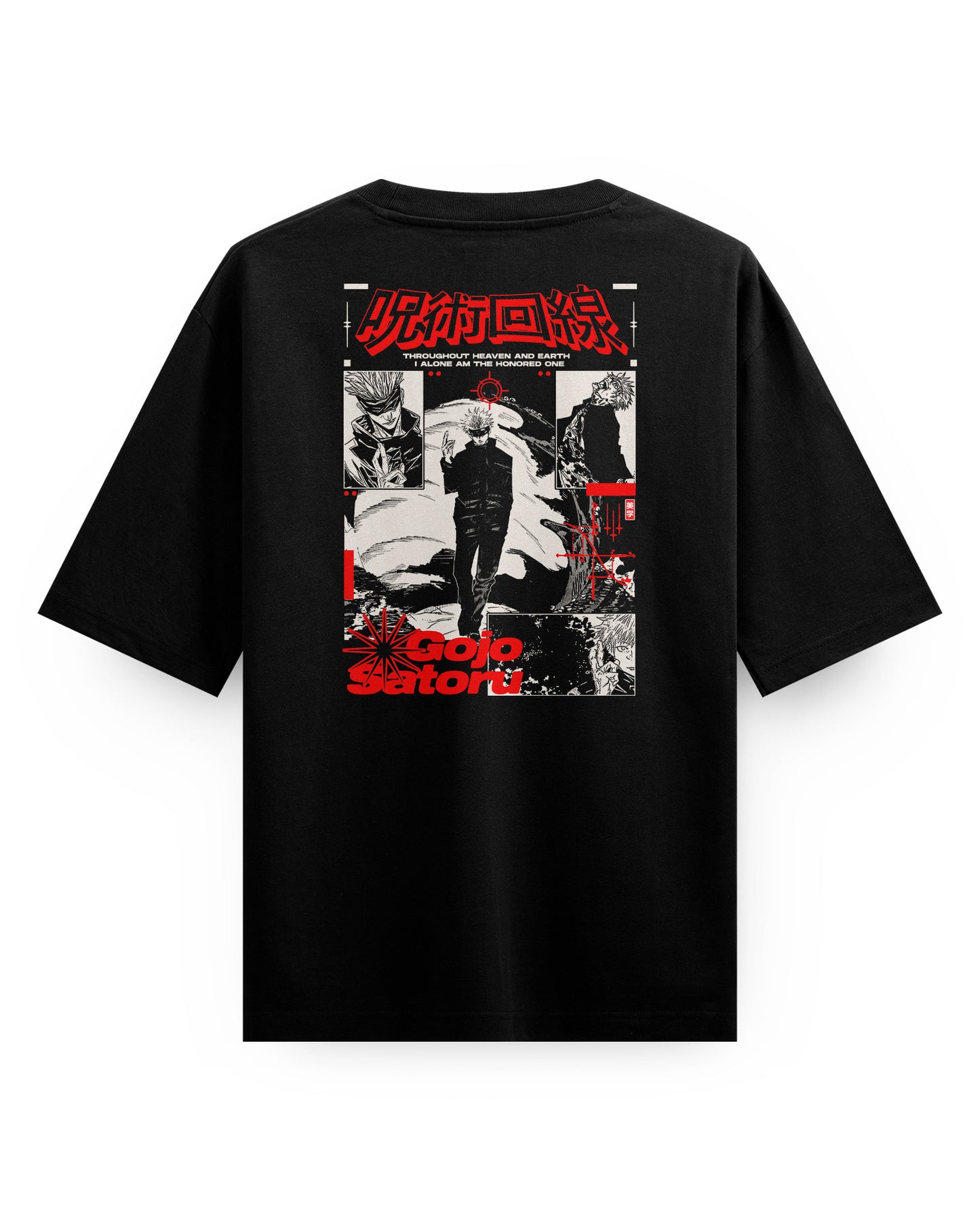 Gojo HONORED (Back) Oversized T-Shirt