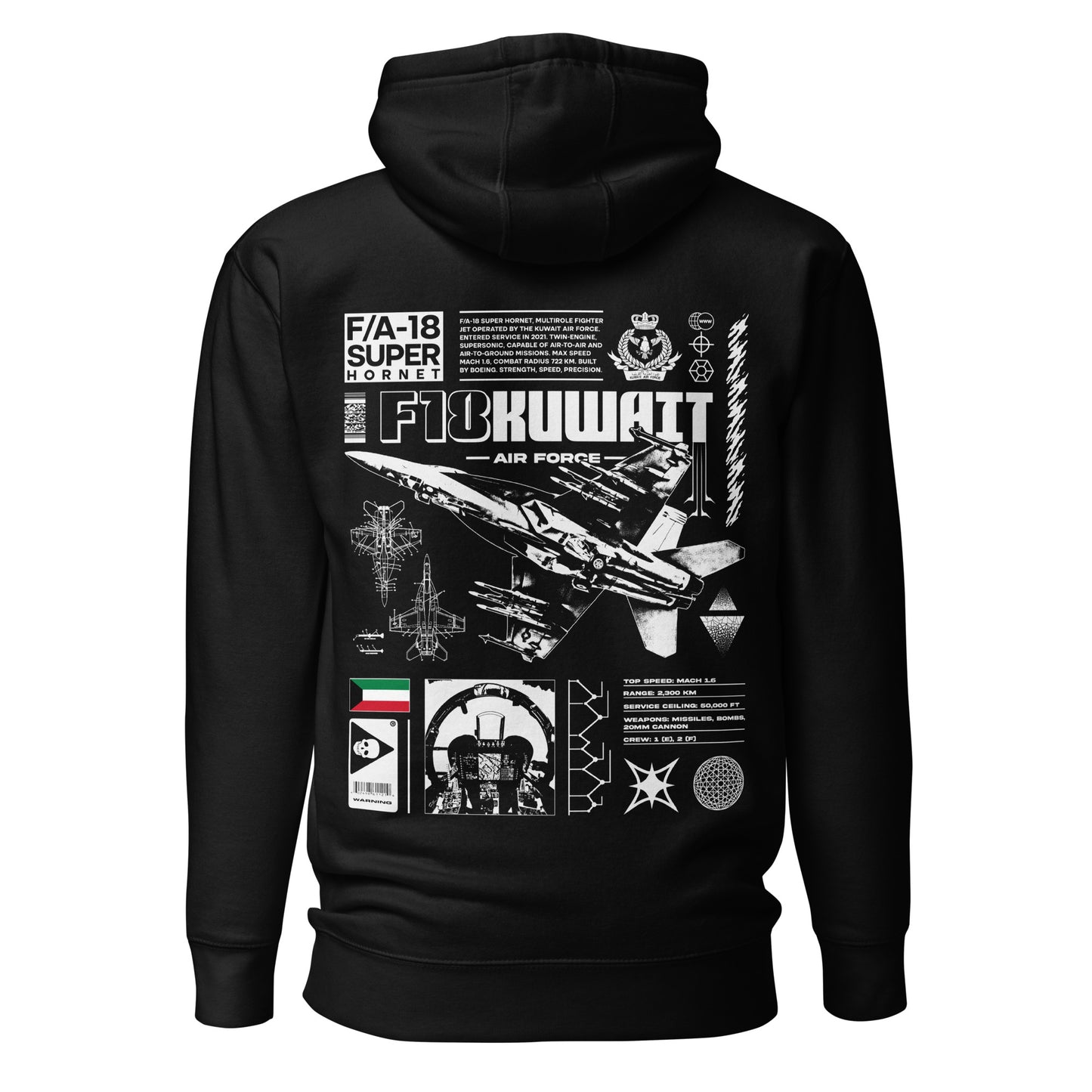 F/A-18 Super (Kuwait Air Force) - Hoodie