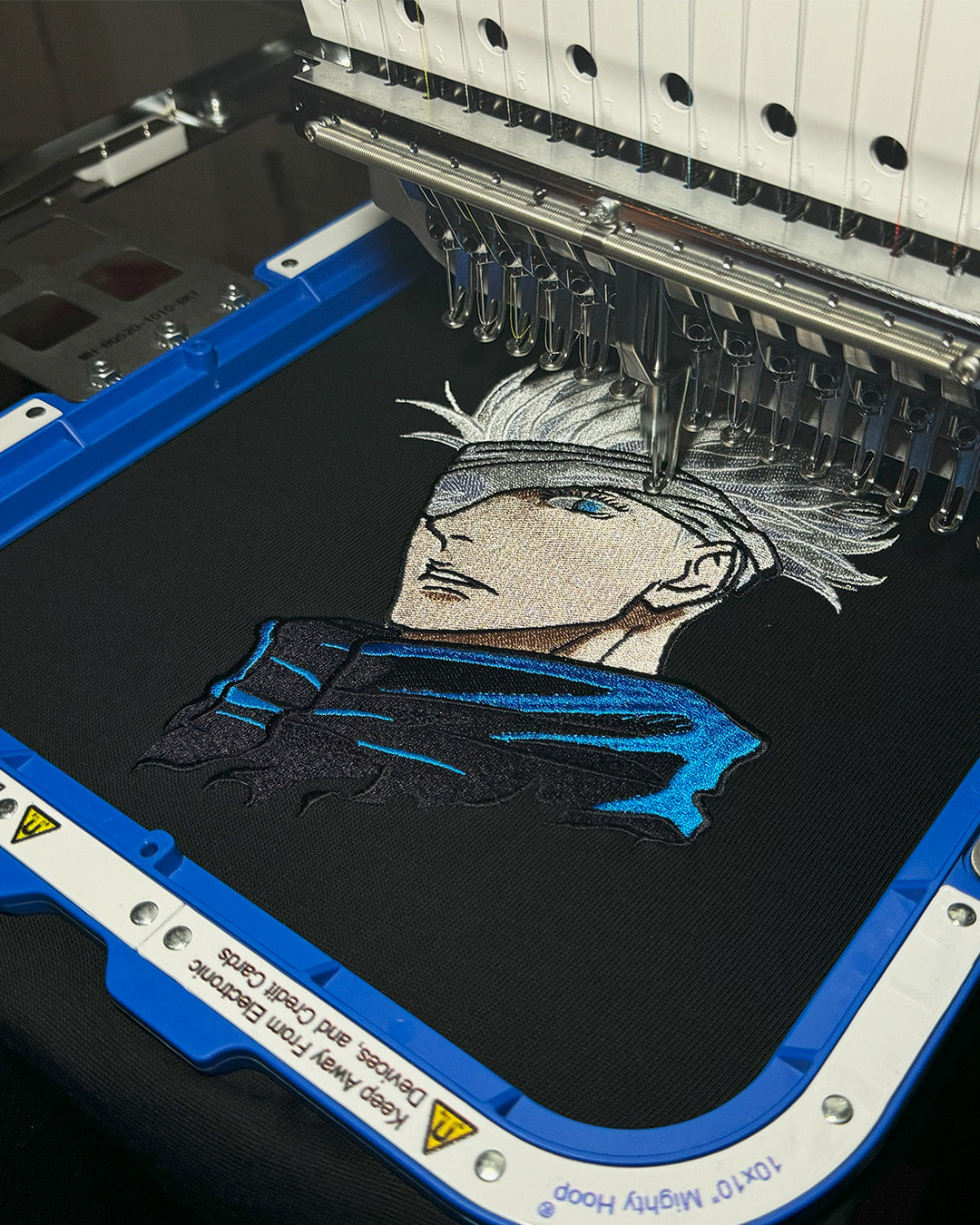 SATORU GOJO - Embroidery Oversize T-Shirt