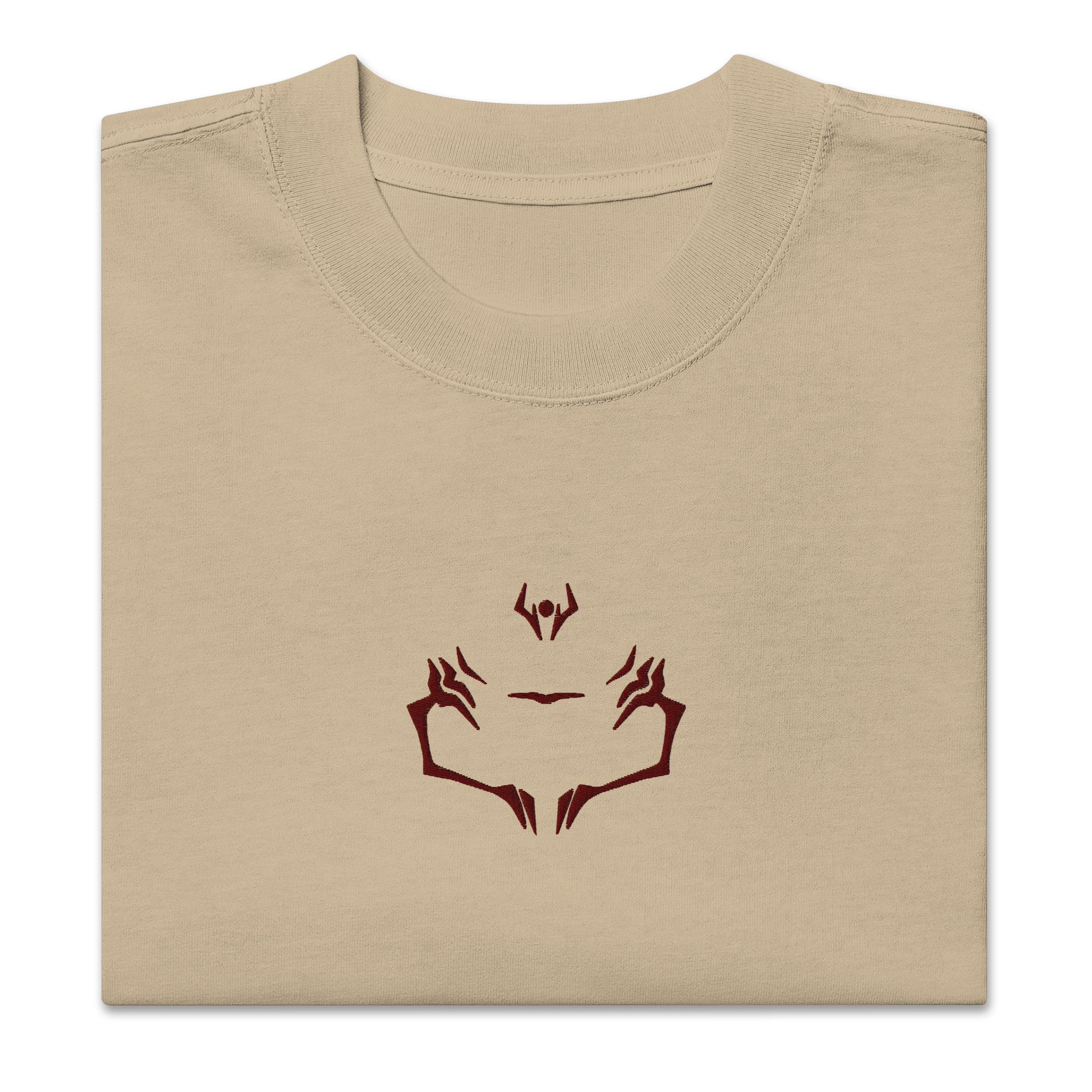 Sukuna - Embroidery  Oversize T-Shirt