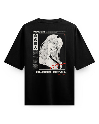 Power (BLOOD DEVIL) - Oversized T-Shirt