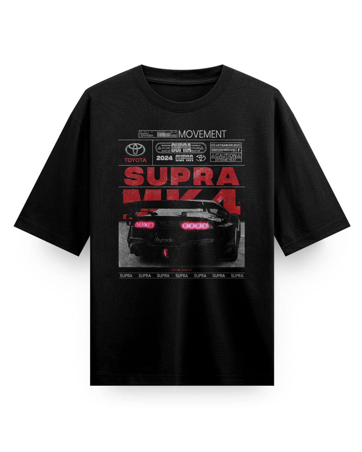 Supra Black Edition - Oversized T-Shirt