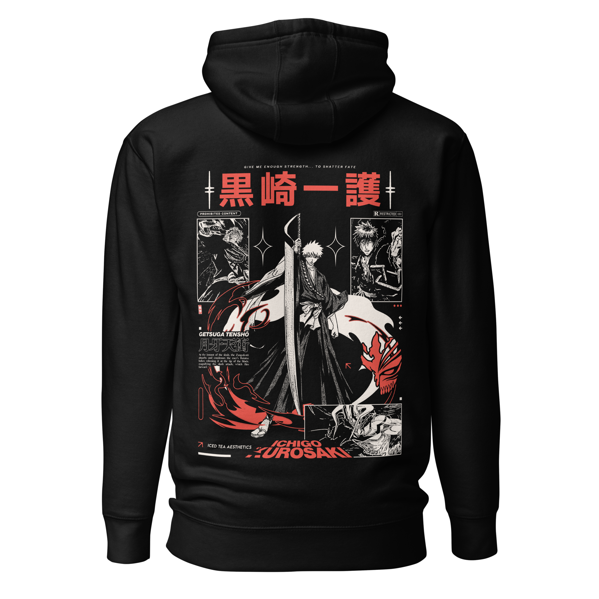 ICHIGO - (Embroidery on front) Hoodie