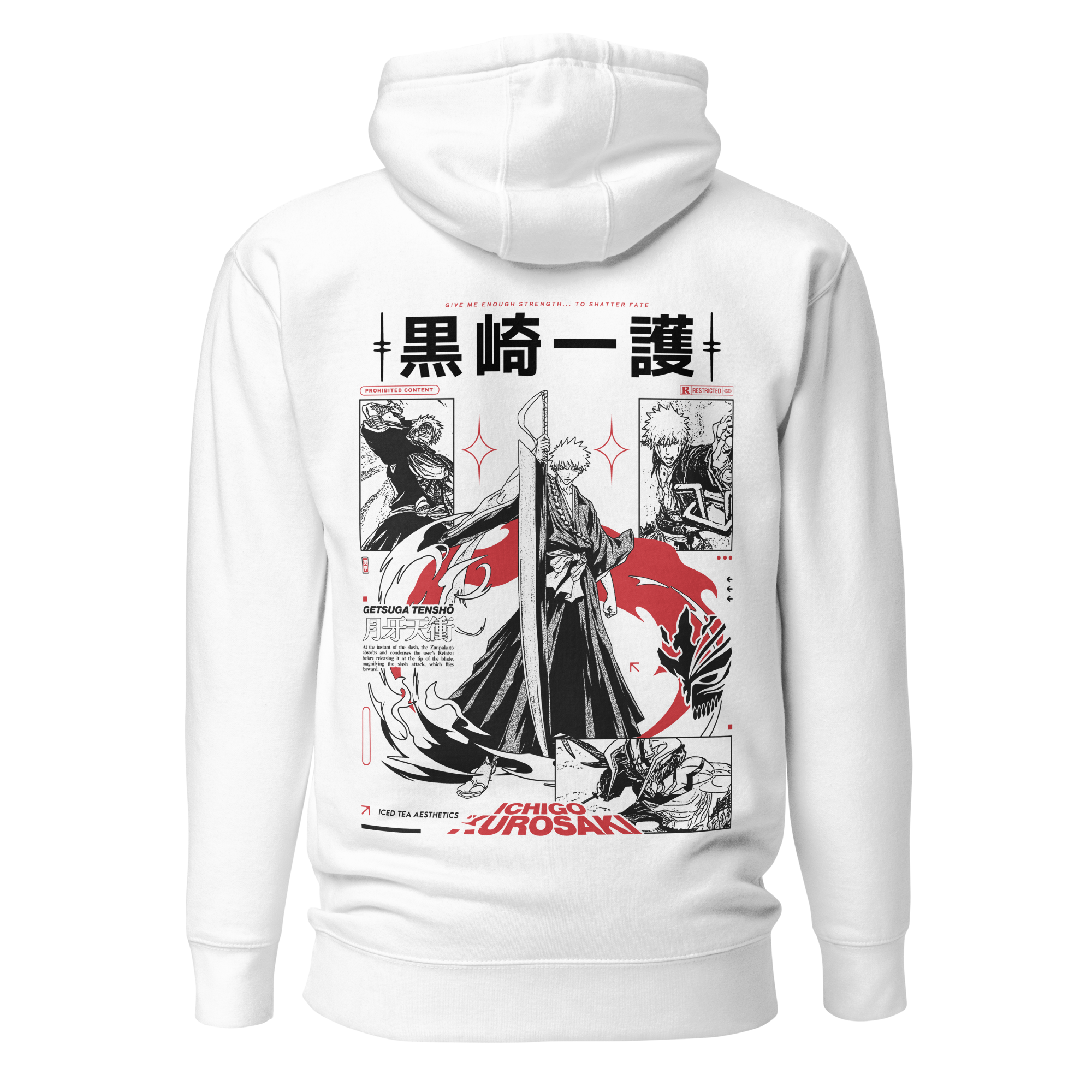 ICHIGO - (Embroidery on front) Hoodie