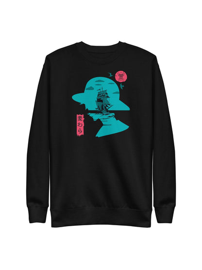Luffy Hat Sweatshirt
