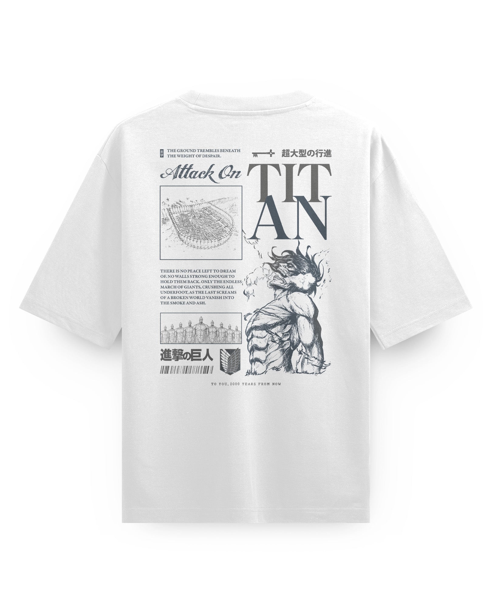 2000 Years - Oversized T-Shirt