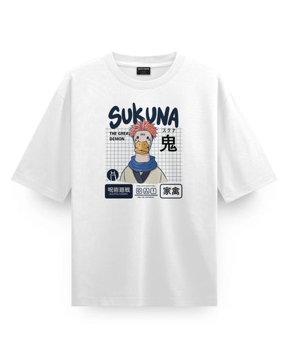 Sukuna Duck Oversized T-Shirt