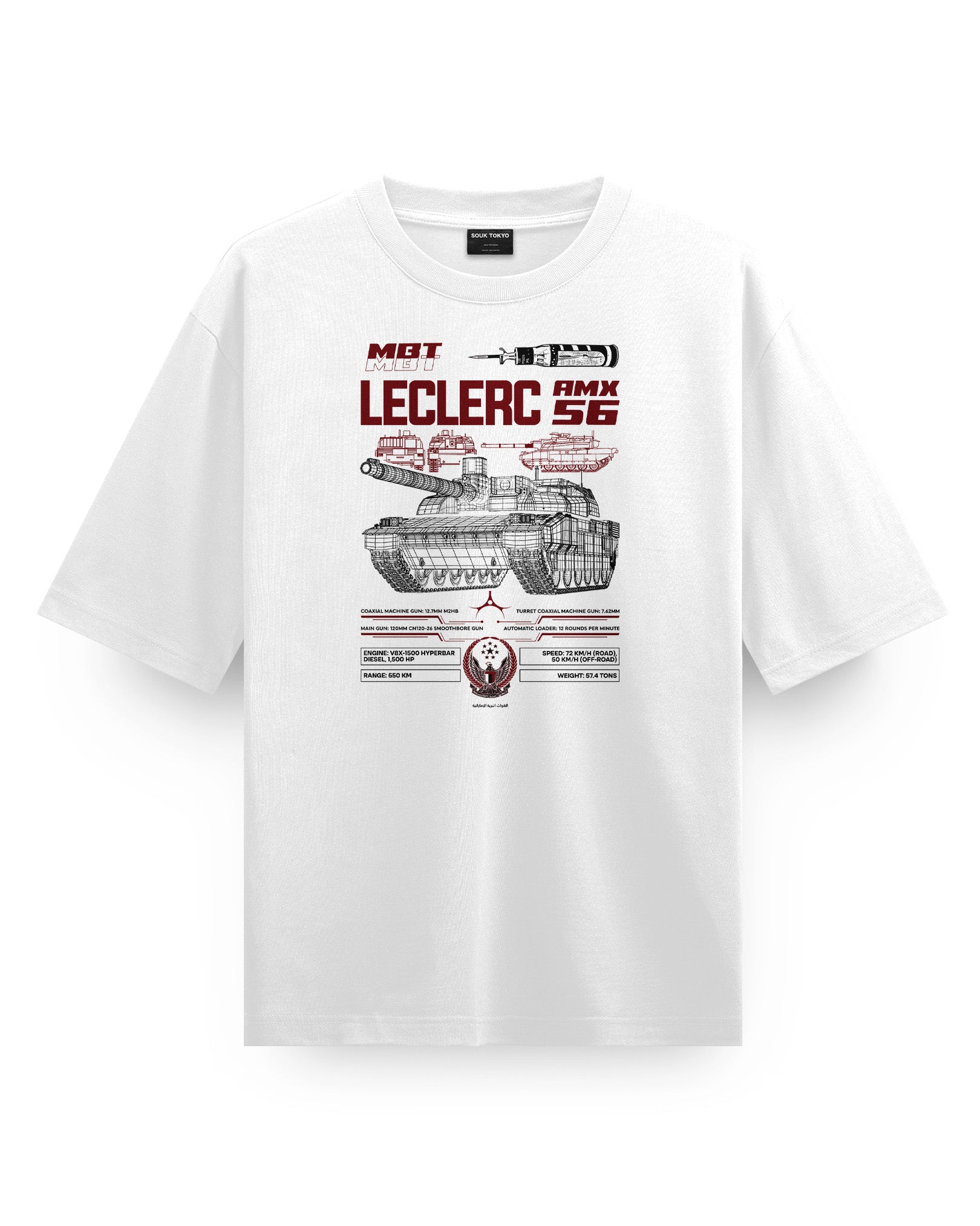 Leclerc UAE - Oversized T-Shirt