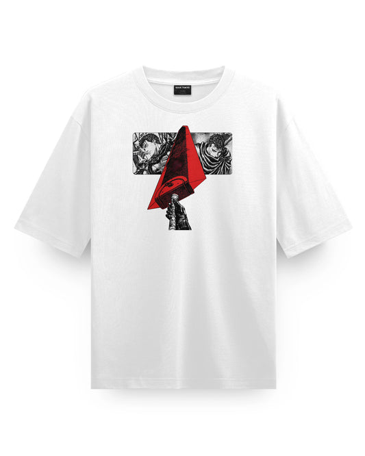 Berserk Red Oversized T-Shirt