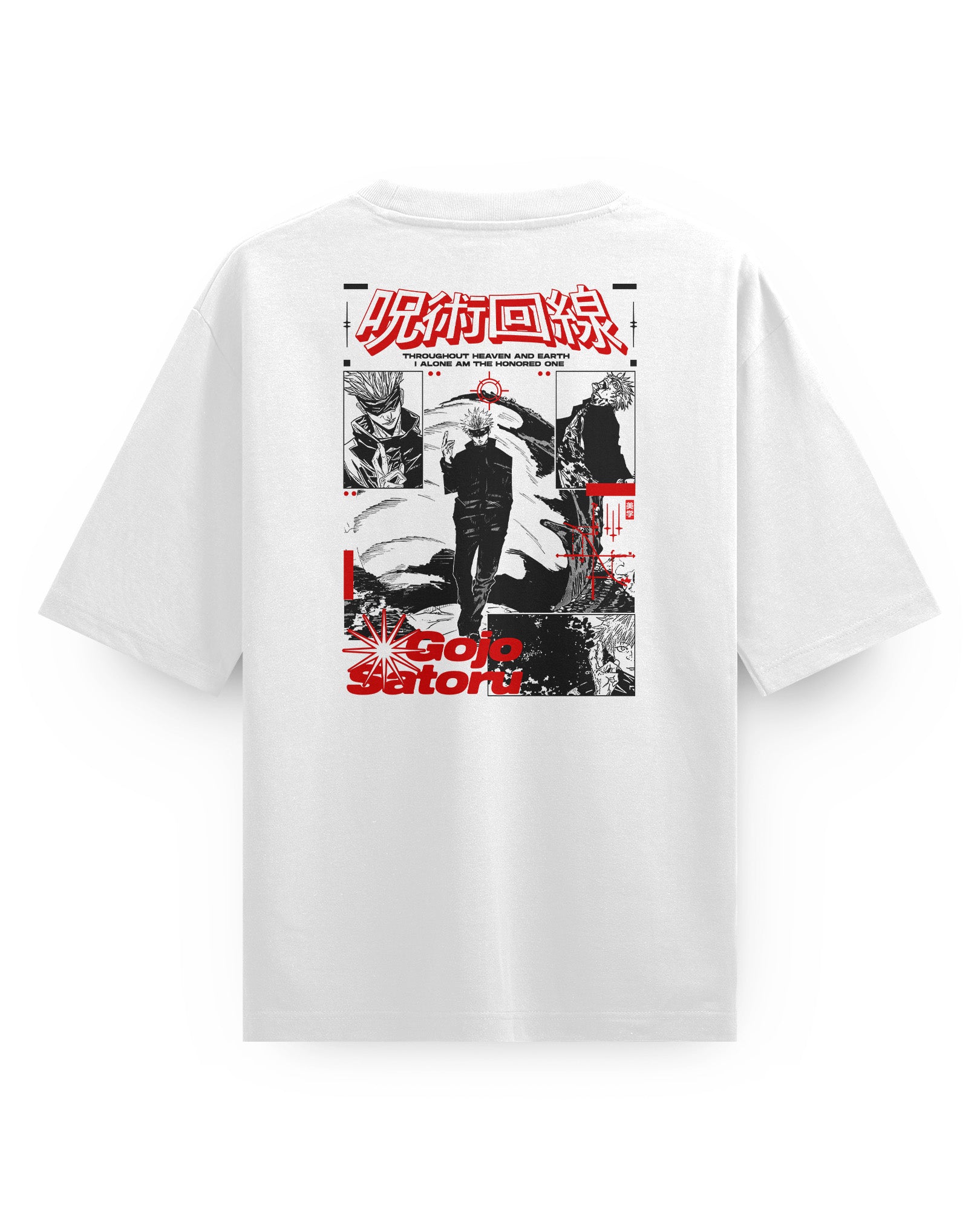 Gojo HONORED (Back) Oversize T-Shirt