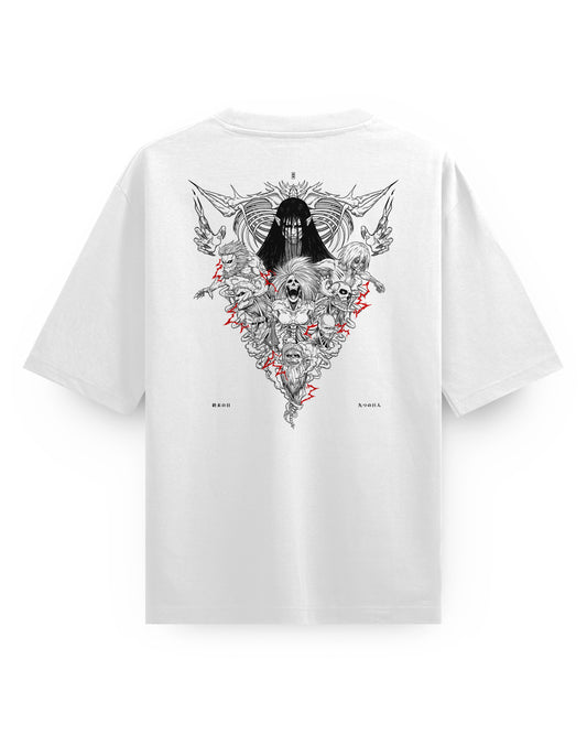 9 Titans red- Oversized T-Shirt